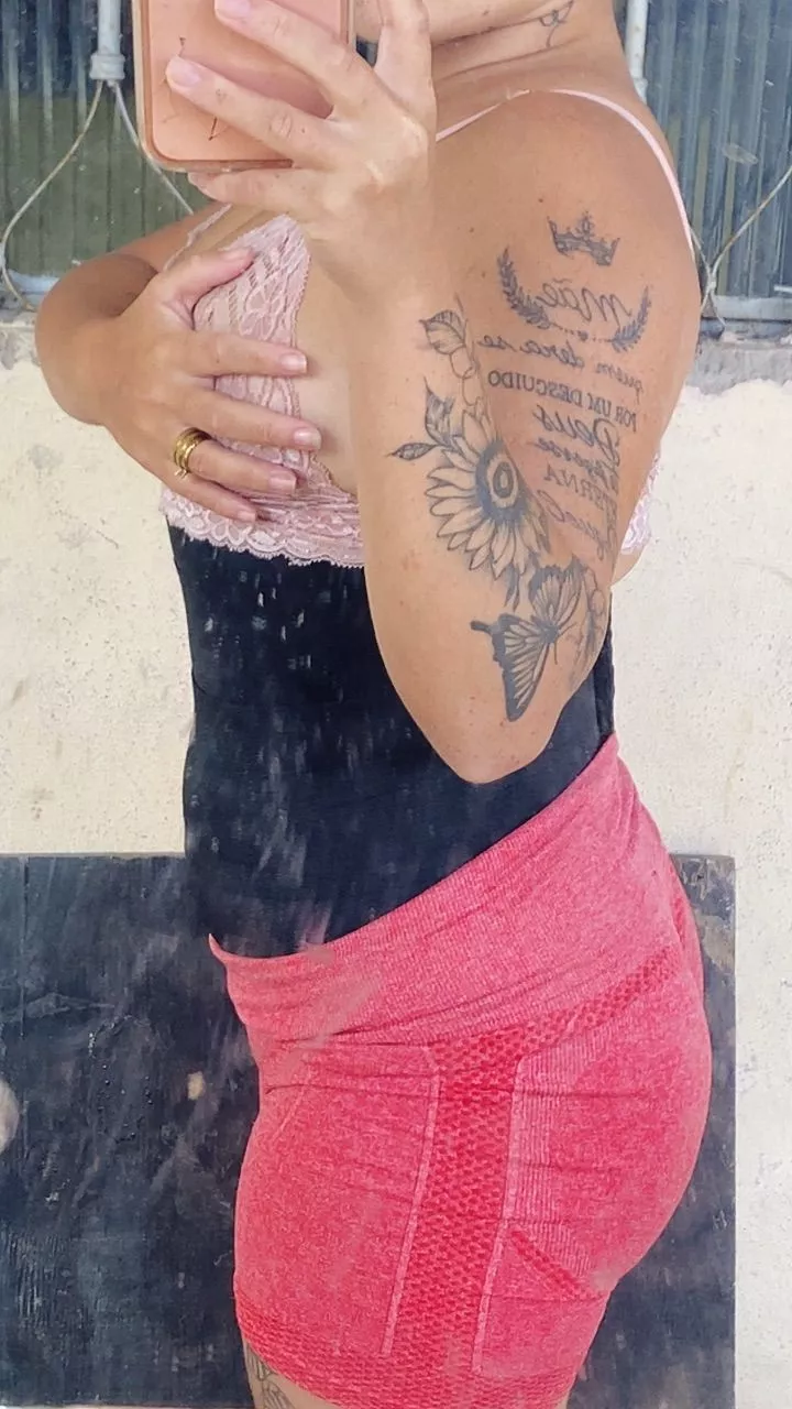 Depois de usar a cinta